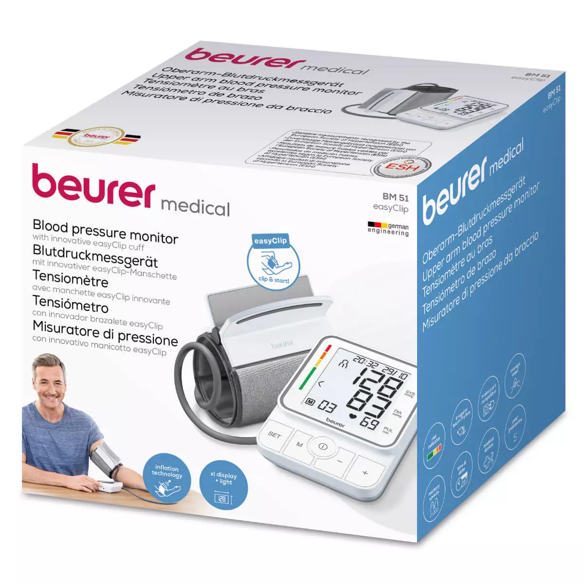  Tensiomètre au bras BM 51 easyClip