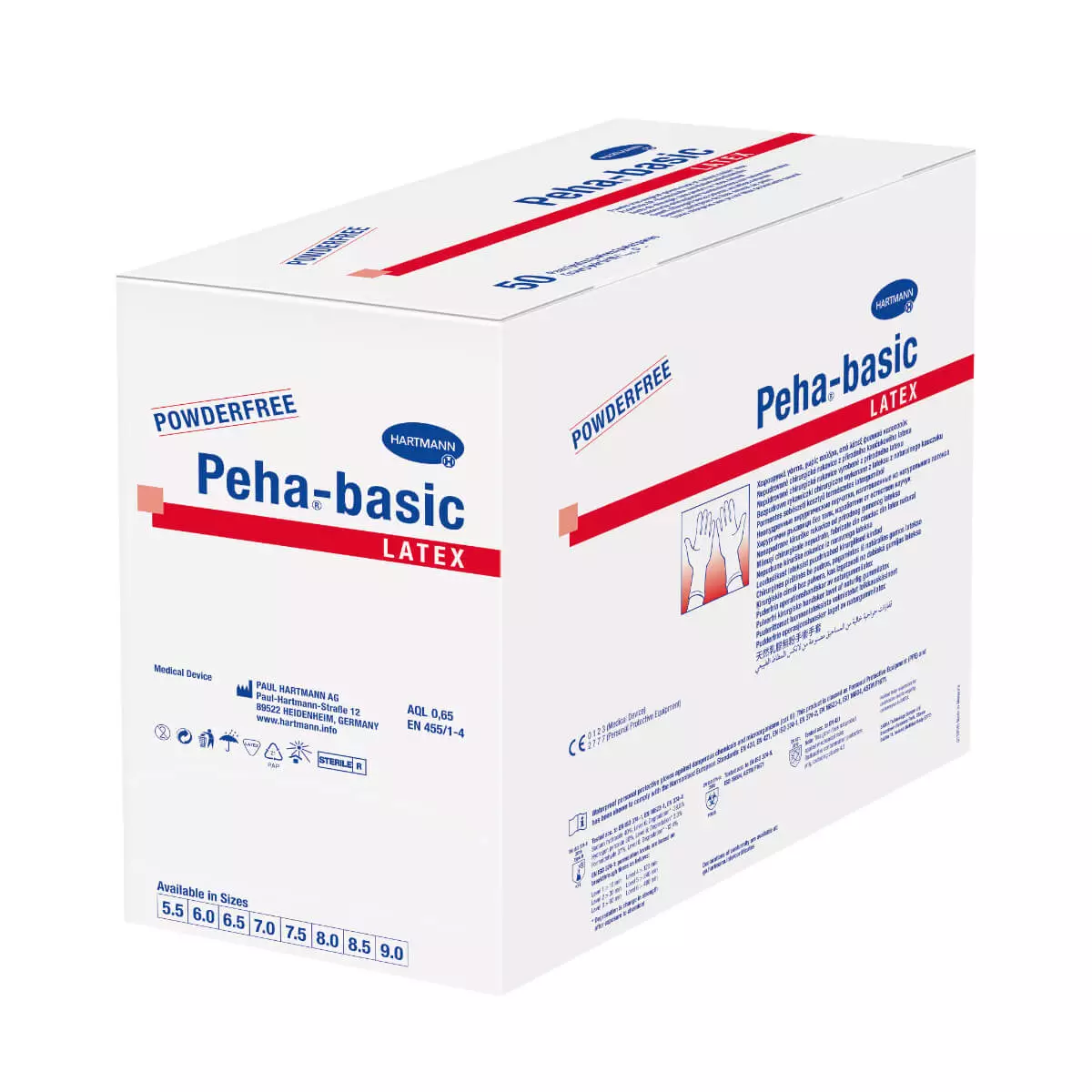  Gants chirurgicaux Peha-basic latex