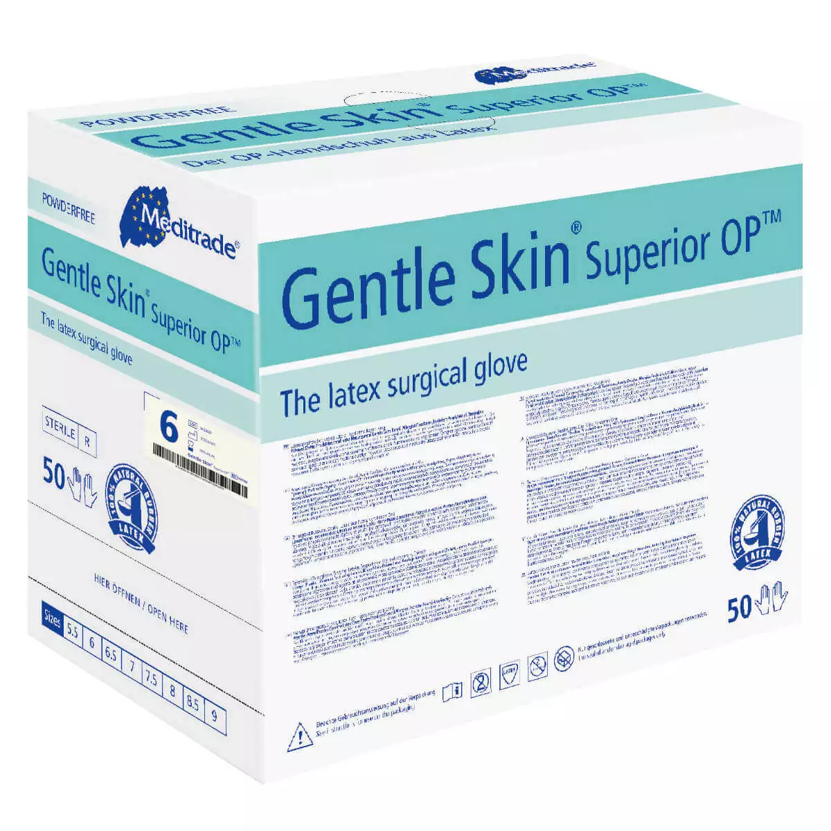 Gants chirurgicaux Gentle Skin Superior Gants chirurgicaux Gentle Skin Superior