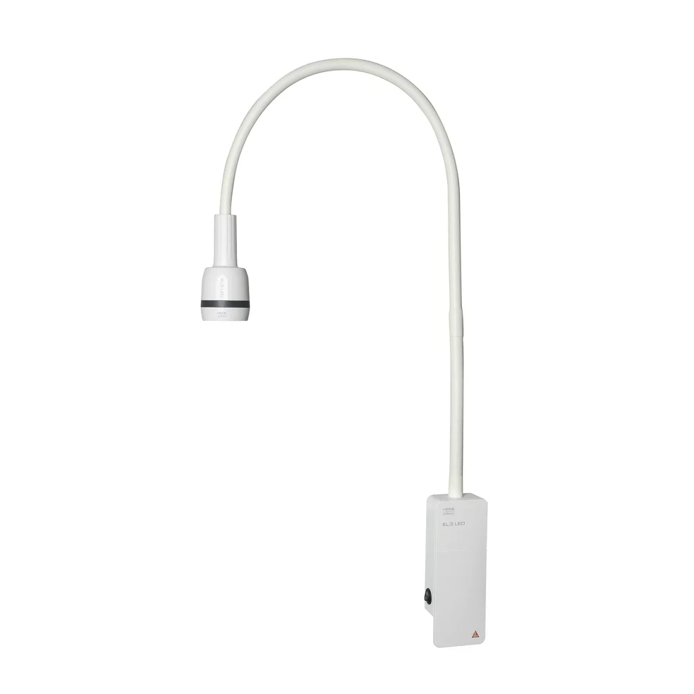  HEINE EL3 LED Untersuchungsleuchte mit Wandhalterung