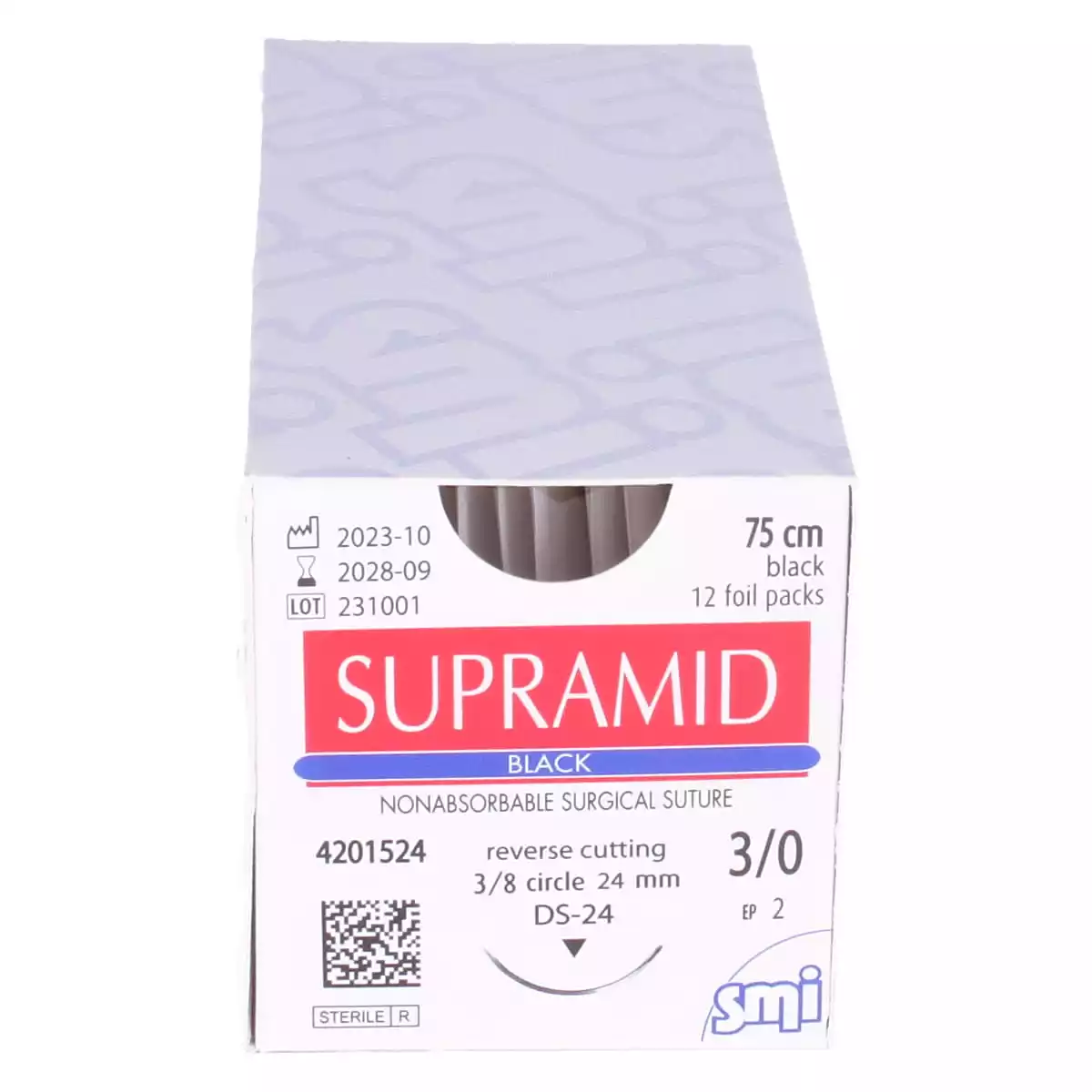 Supramid Black Nahtmaterial Supramid Black Nahtmaterial