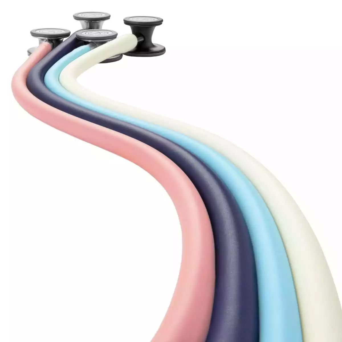  Stéthoscope Cardiology IV avec tubulure Satin Finish