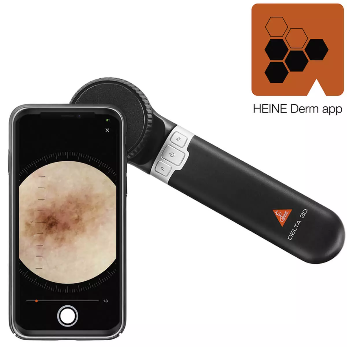  Adaptateur smartphone HEINE pour DELTA 30 et DELTAone