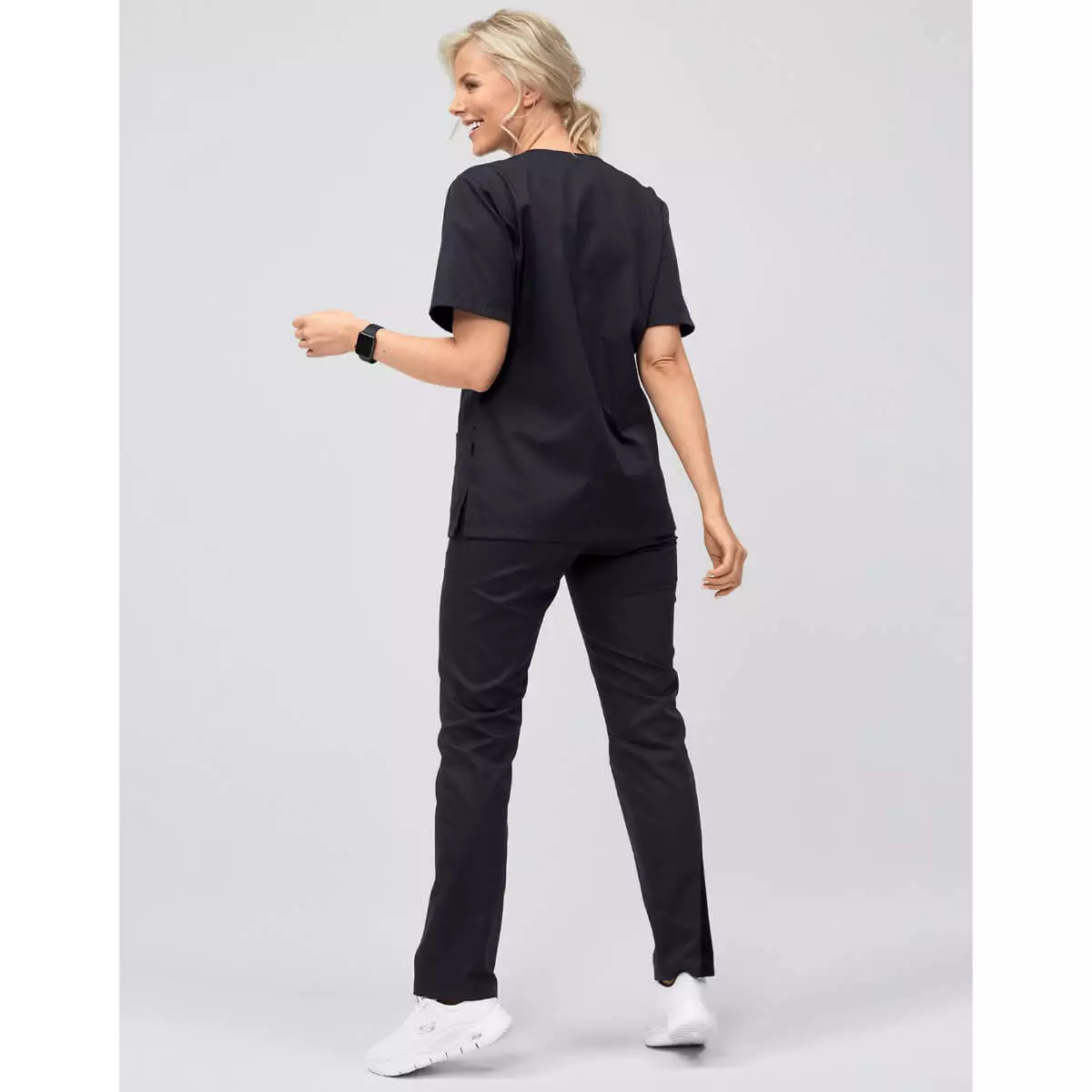  Pantalon à taille élastique pour femme Napoli