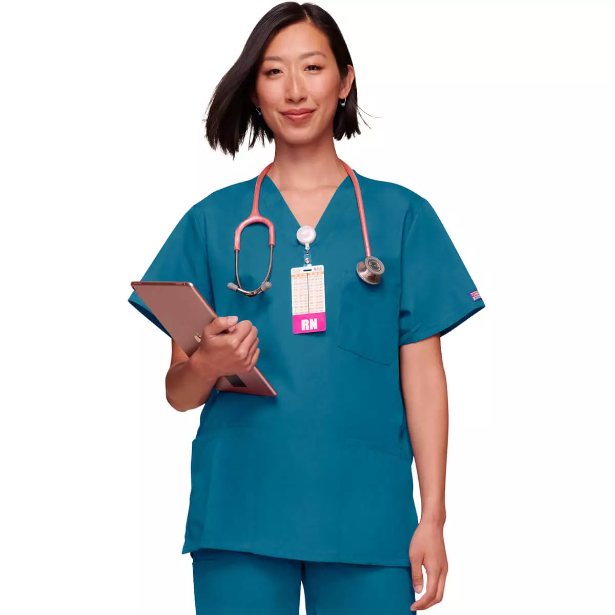 Blouse médicale unisexe avec 3 poches Workwear Originals