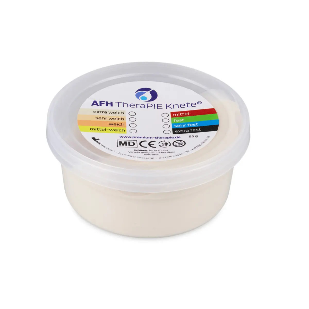 Pâte à modeler thérapeutique colorée TheraPIE Pâte à modeler thérapeutique colorée TheraPIE