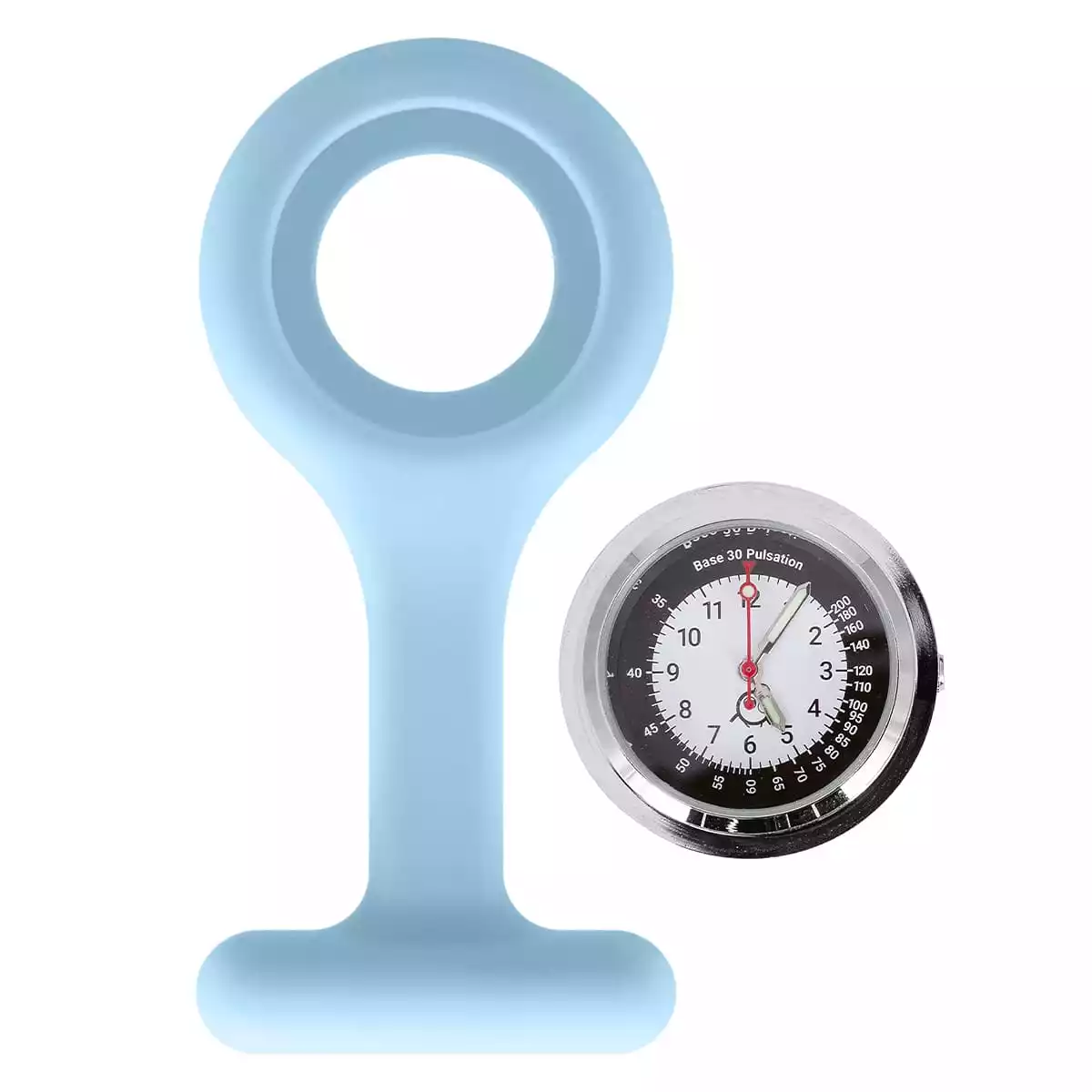  Montre infirmière en silicone avec clip « Tic »