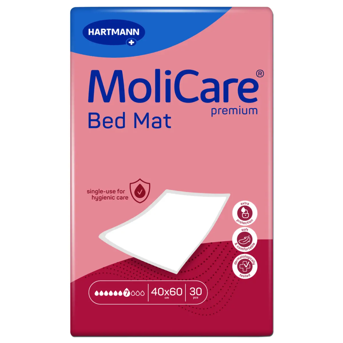 MoliCare Premium Bed Mat Bettschutzeinlagen 7 Tropfen MoliCare Premium Bed Mat Bettschutzeinlagen 7 Tropfen