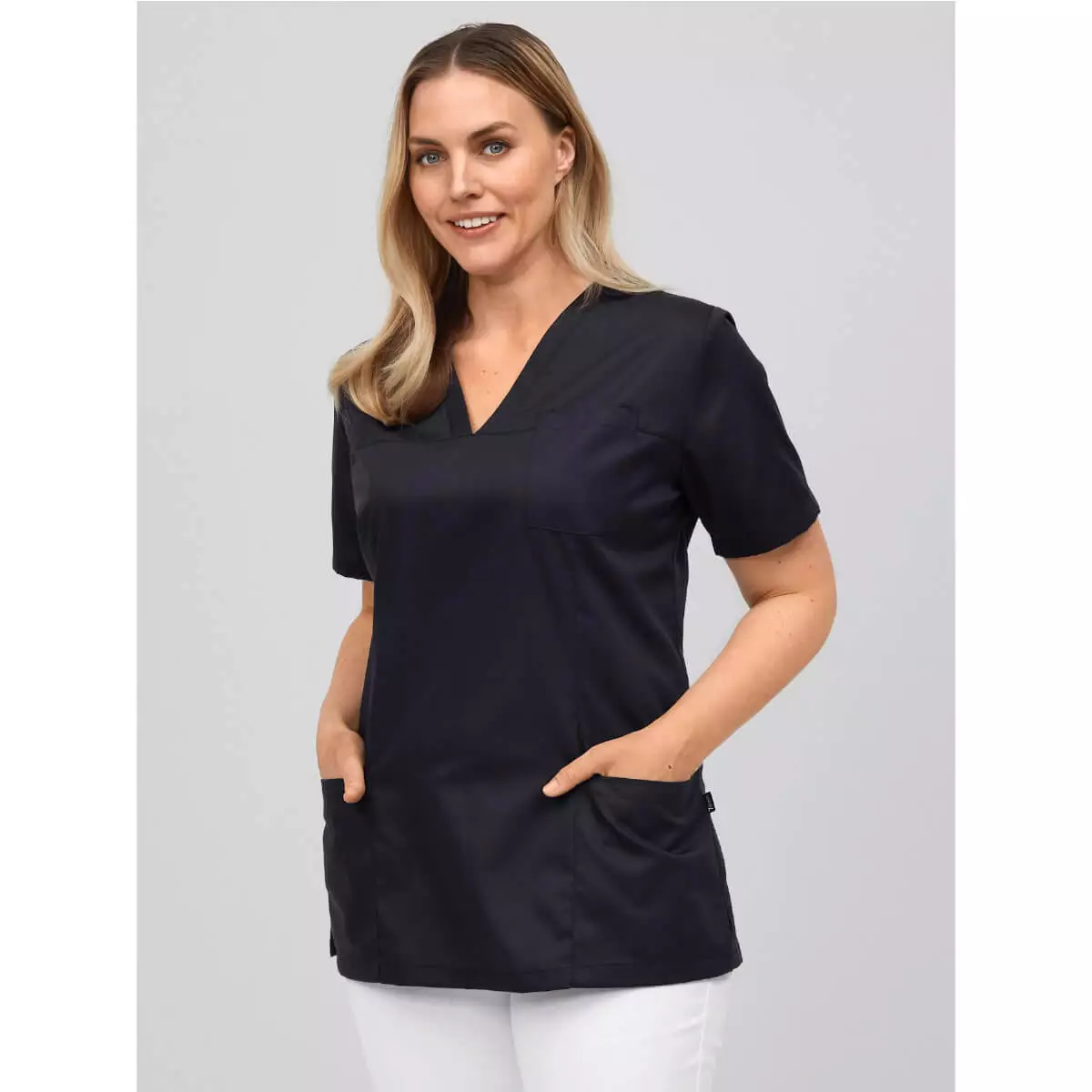  Damen-Schlupfkasack Roma mit V-Ausschnitt