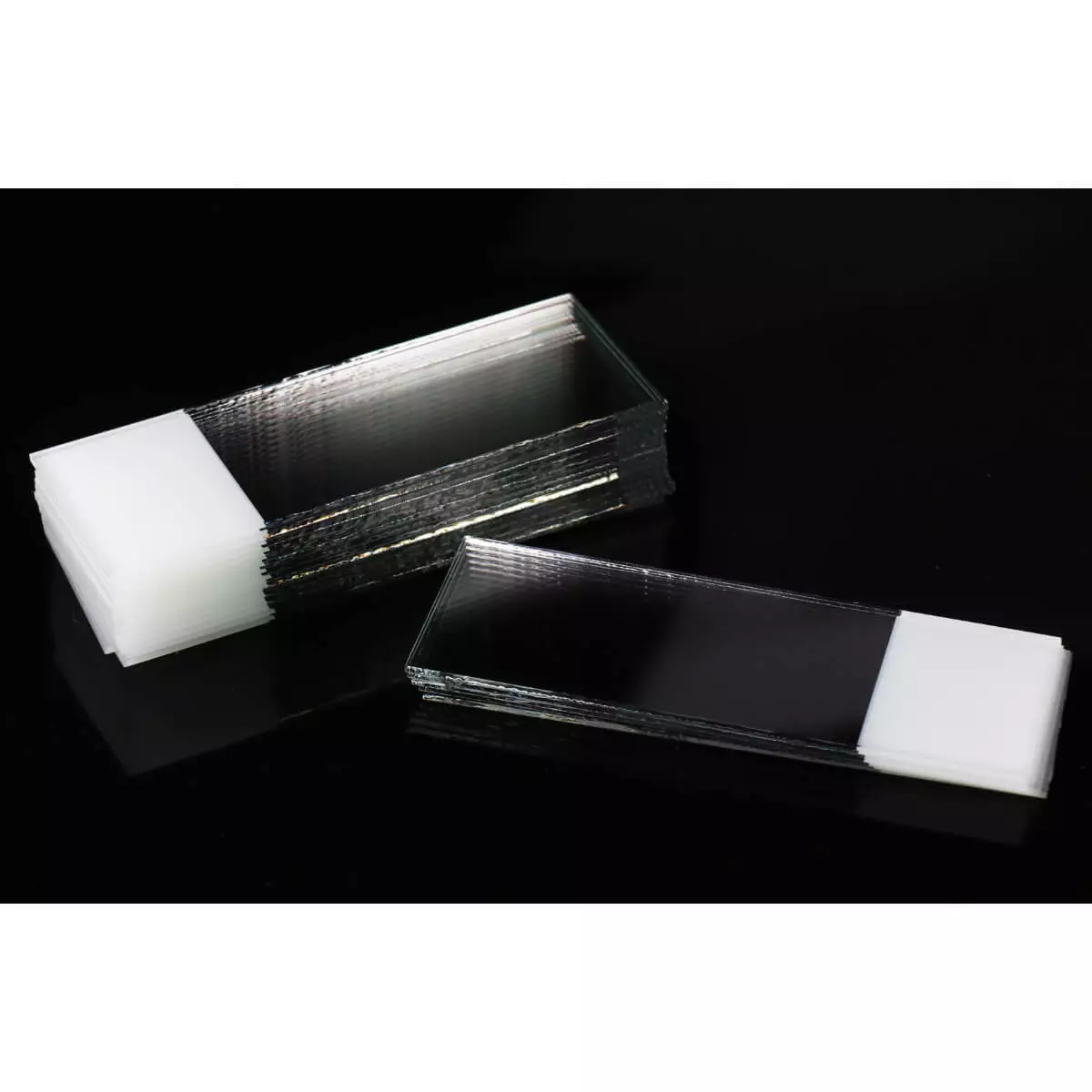  Objektträger mit & ohne Beschriftungsfeld