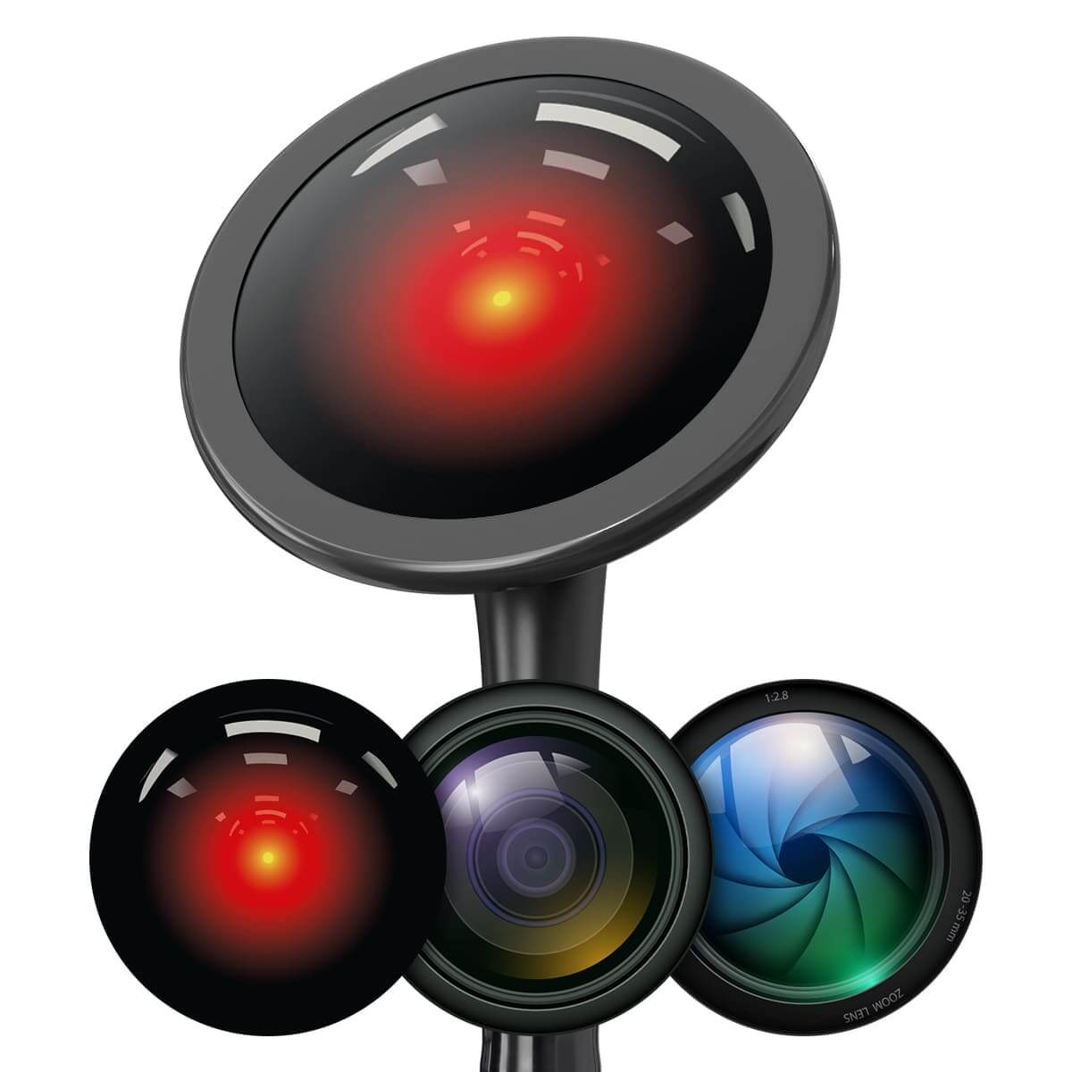 Bedruckte Fiberglas-Membransets "Drums"  Bedruckte Fiberglas-Membransets "Drums"