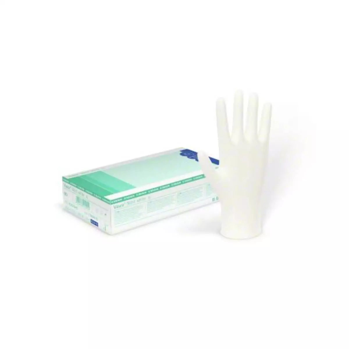  Gants d’examen Vasco Nitril white