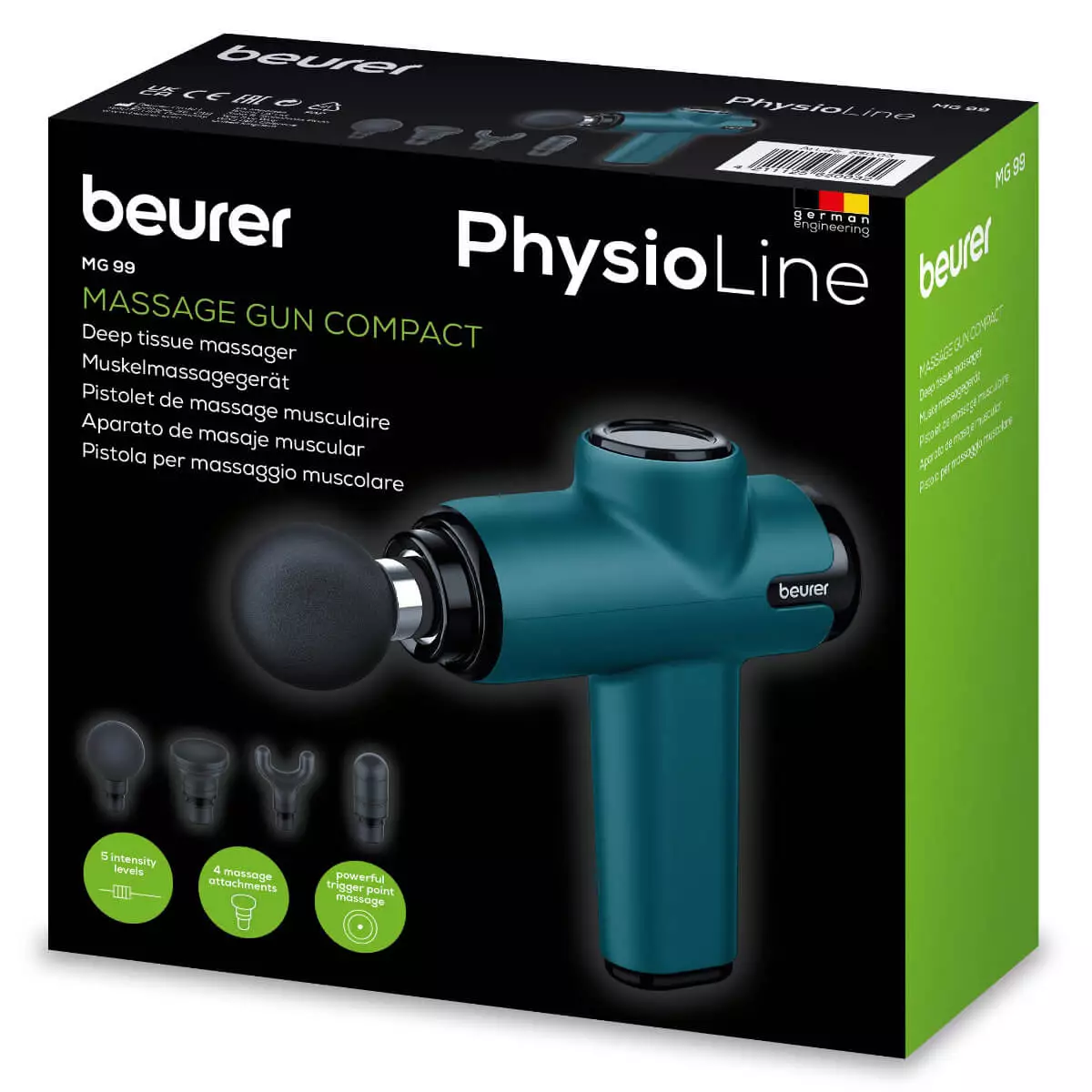  Appareil de massage MG 99 MASSAGE GUN compact