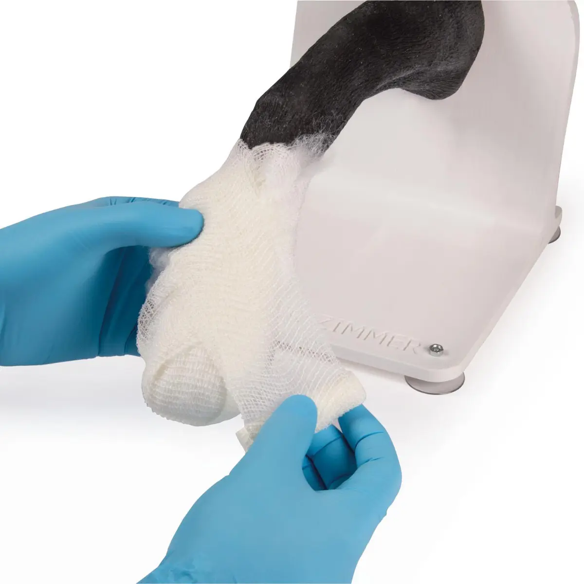  Entraîneur à la mise de bandage – patte de chien