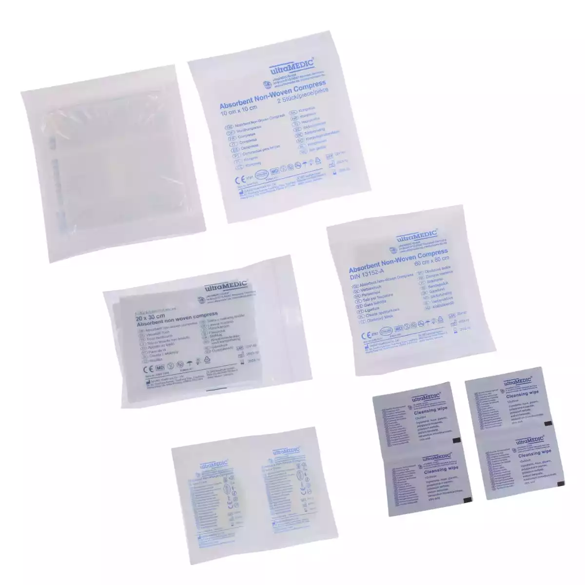  Kit de remplacement pour trousse de premiers secours