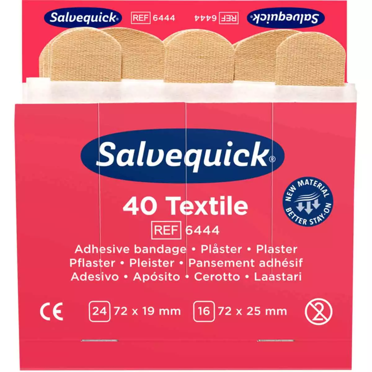  Pansements adhésifs Salvequick
