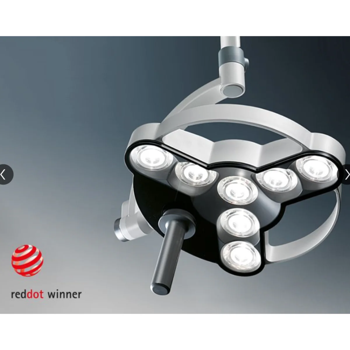 Lampe d’examen TRIANGO 80-1 C – modèle plafond Lampe d’examen TRIANGO 80-1 C – modèle plafond