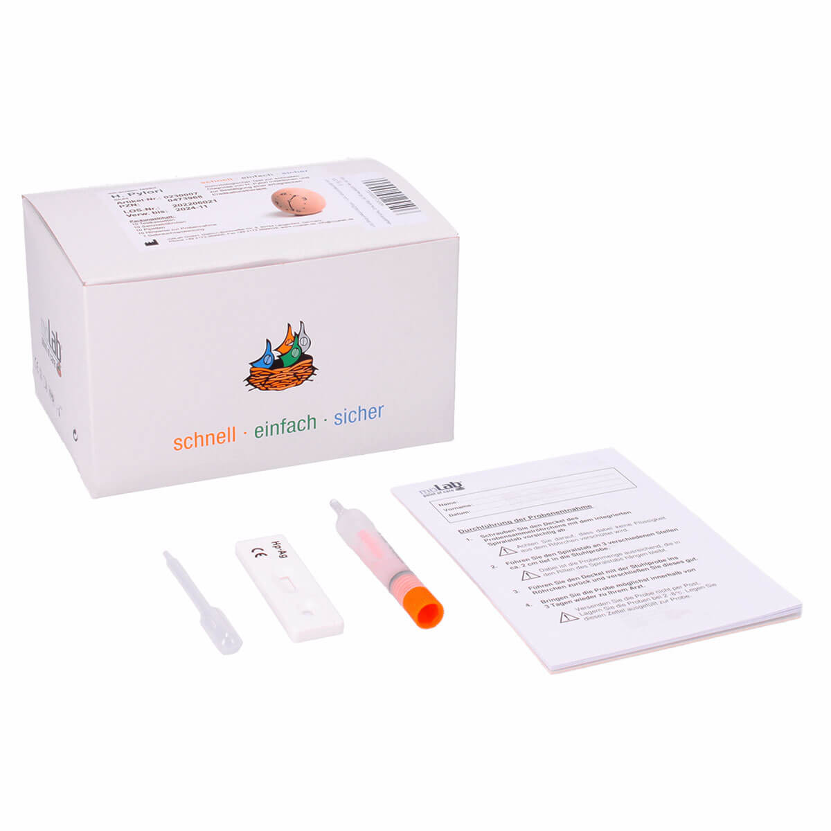 mö-screen Helicobacter pylori Stuhltest  mö-screen Helicobacter pylori Stuhltest