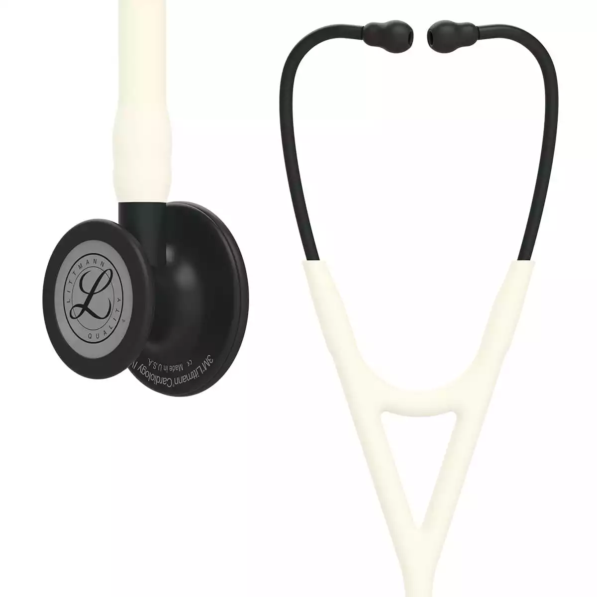  Stéthoscope Cardiology IV avec tubulure Satin Finish