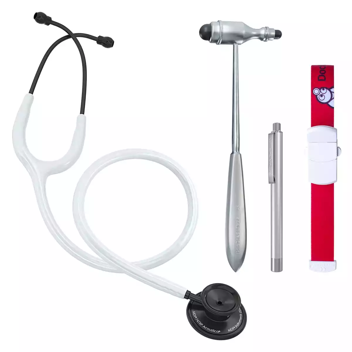  Kit pour examen général avec stéthoscope Acoustica Blackout