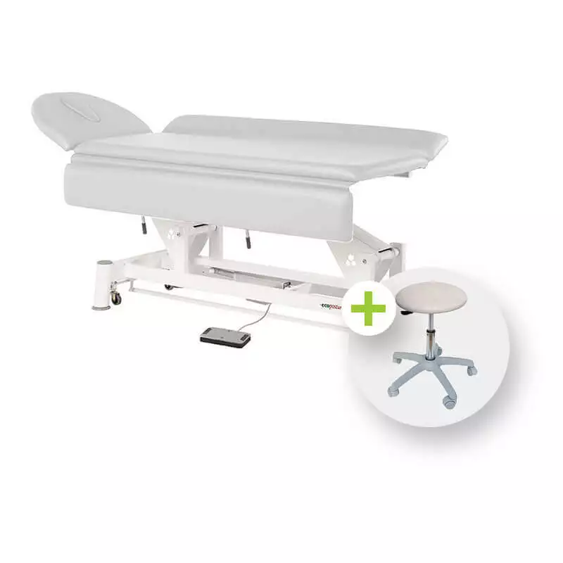  Table de traitement avec parties latérales réglables