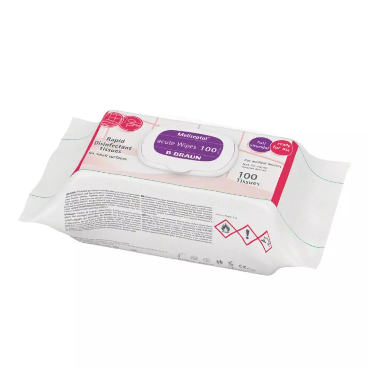  Lingettes Meliseptol acute Wipes