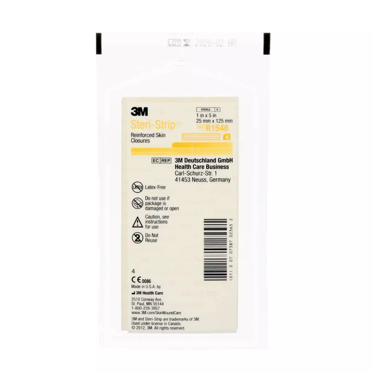 Steri-Strip Wundverschlussstreifen Steri-Strip Wundverschlussstreifen
