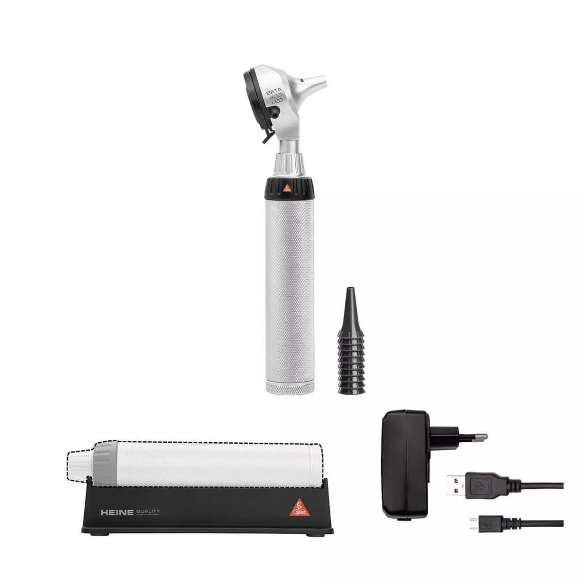 Otoscope HEINE BETA 400 LED F.O.  Otoscope HEINE BETA 400 LED F.O.