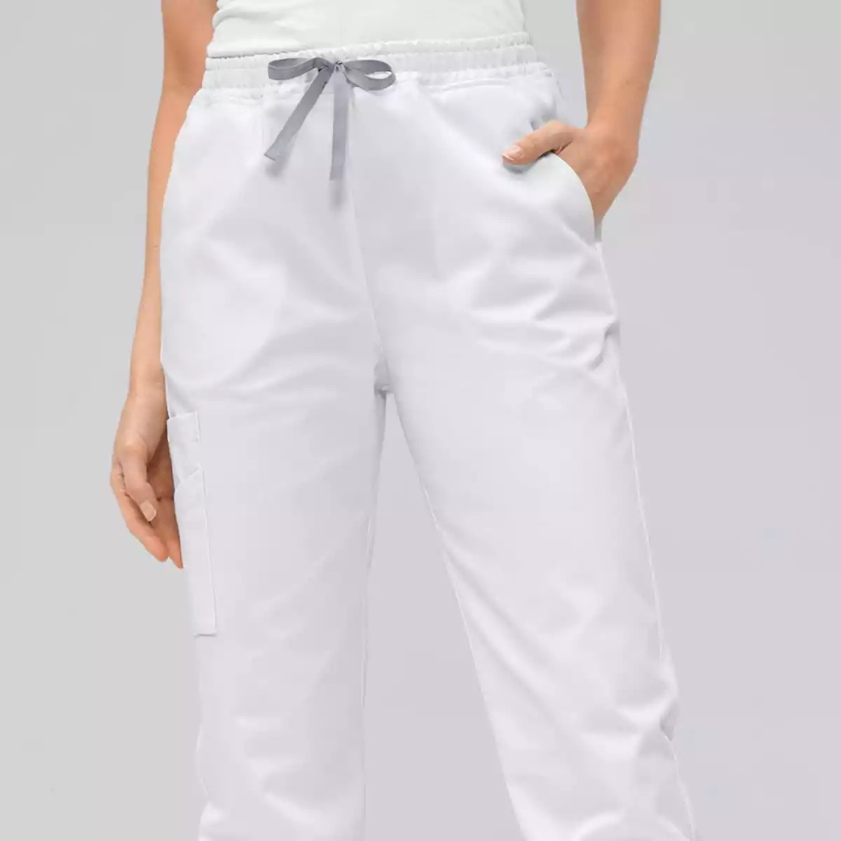  Pantalon médical mixte à taille élastique Milano