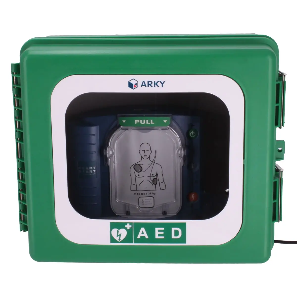 AED-Schrank mit Alarm für den Außenbereich AED-Schrank mit Alarm für den Außenbereich