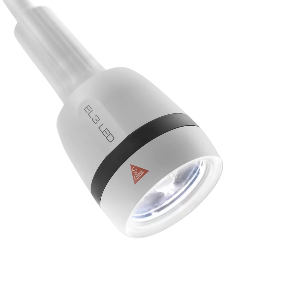  HEINE EL3 LED Untersuchungsleuchte mit Wandhalterung