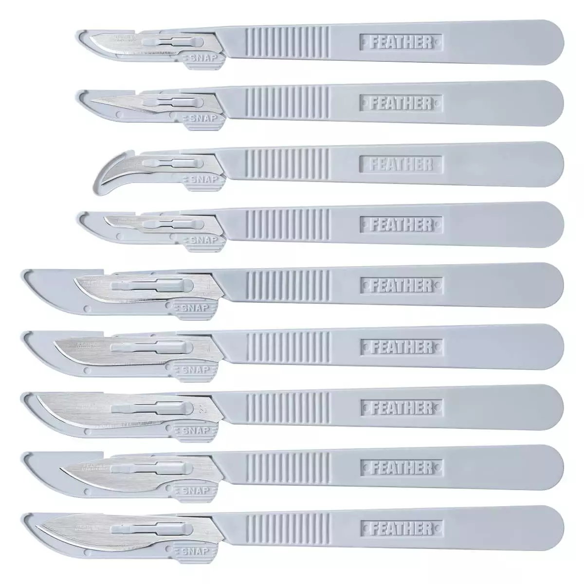  Scalpels jetables Feather
