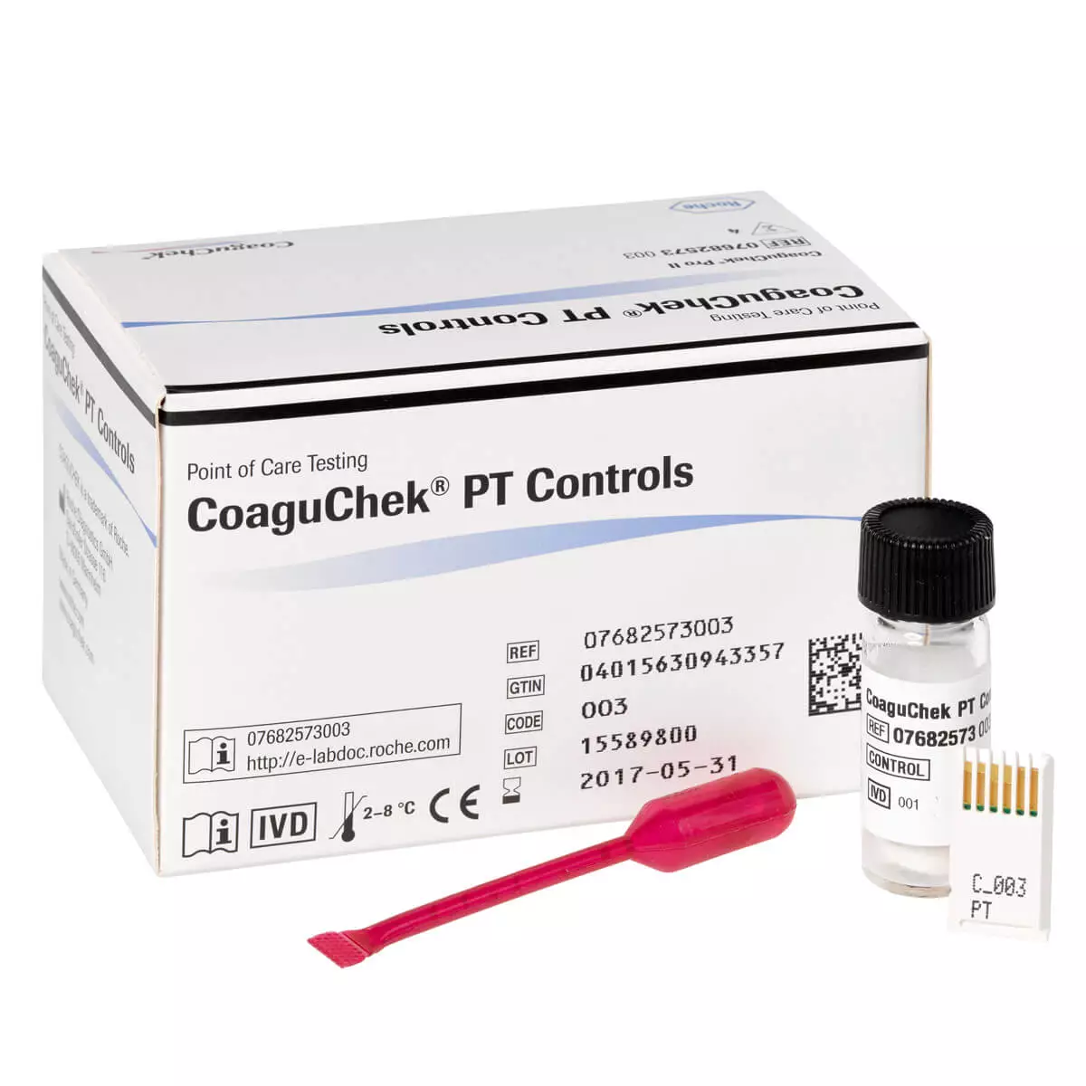  Kit de contrôle CoaguCheck PT Controls