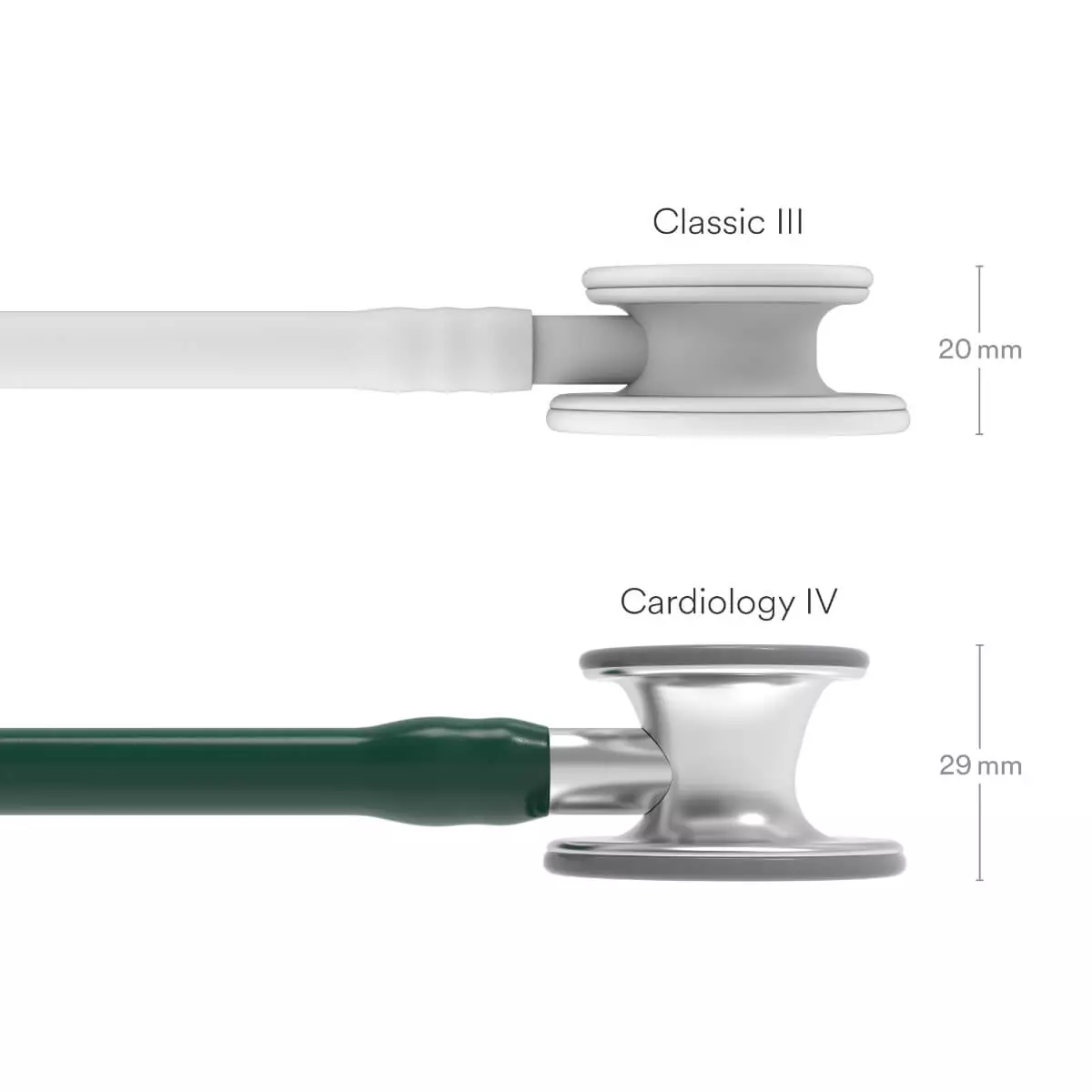  Stéthoscope Cardiologie IV – Stainless Steel Edition
