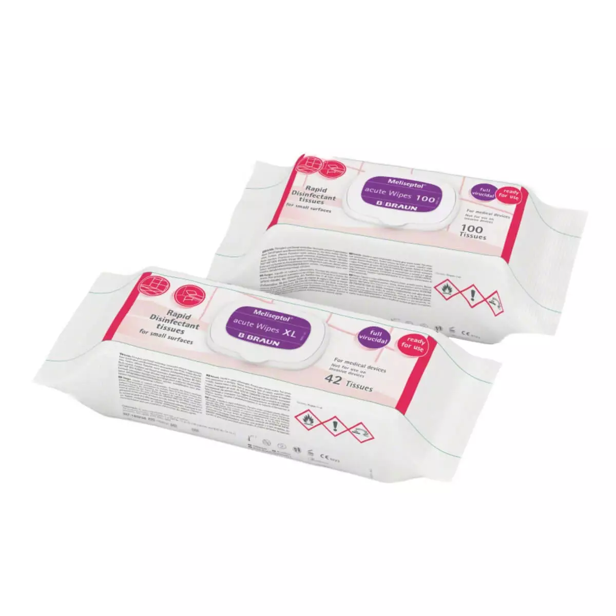  Lingettes Meliseptol acute Wipes