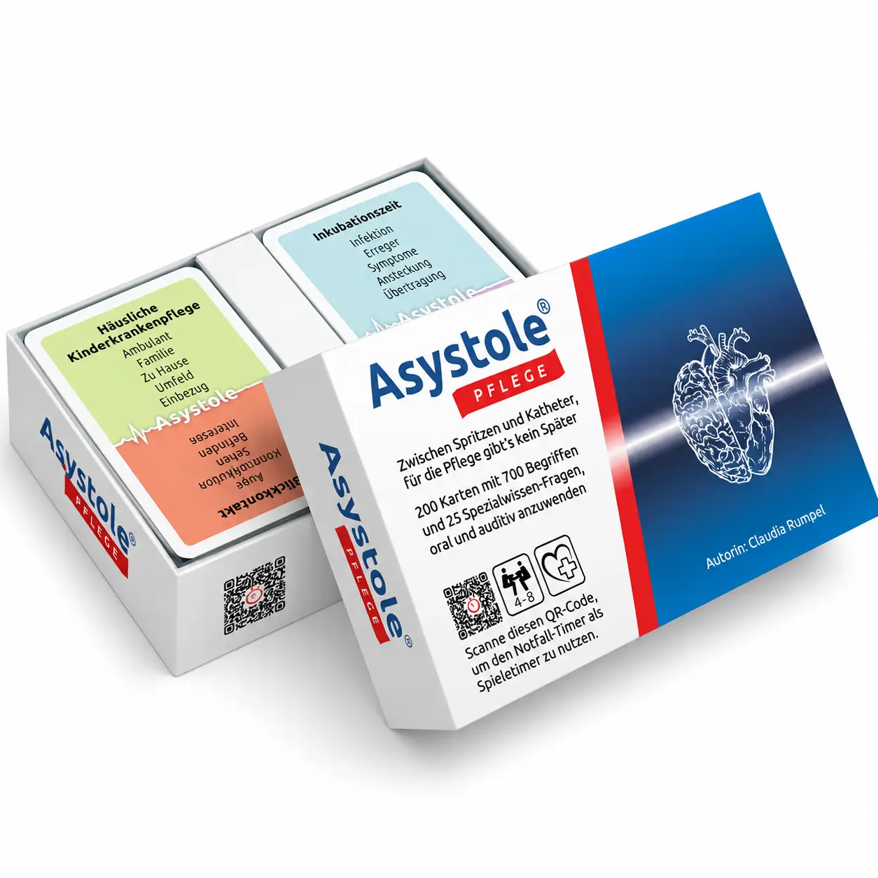 Jeu de cartes médical Asystole – édition soins infirmiers Jeu de cartes médical Asystole – édition soins infirmiers