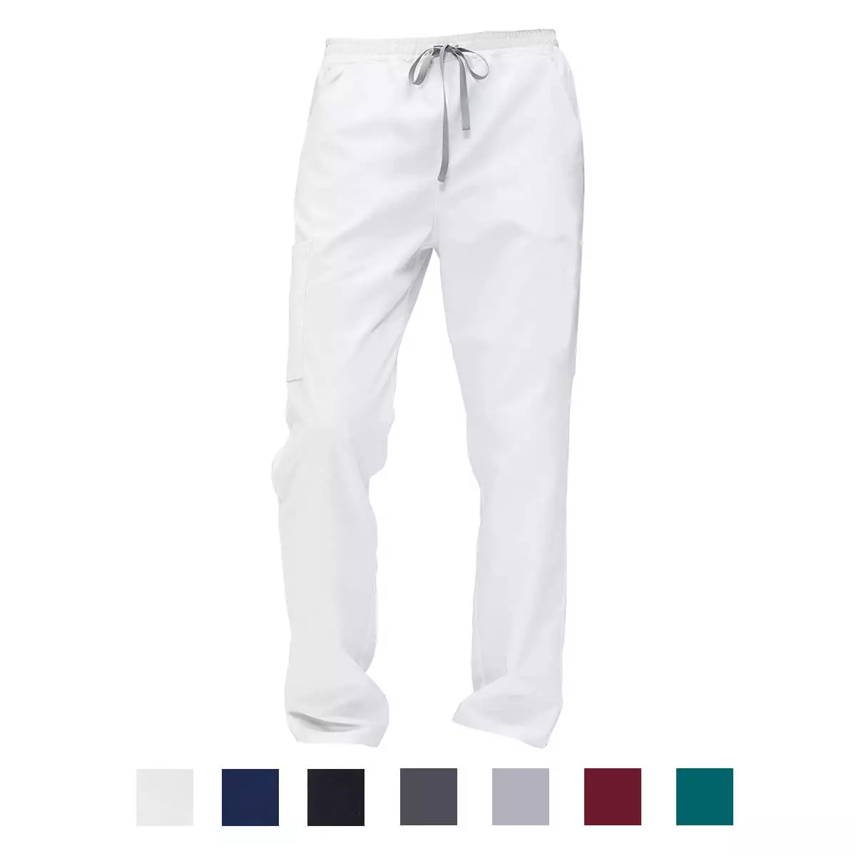  Pantalon médical mixte à taille élastique Milano