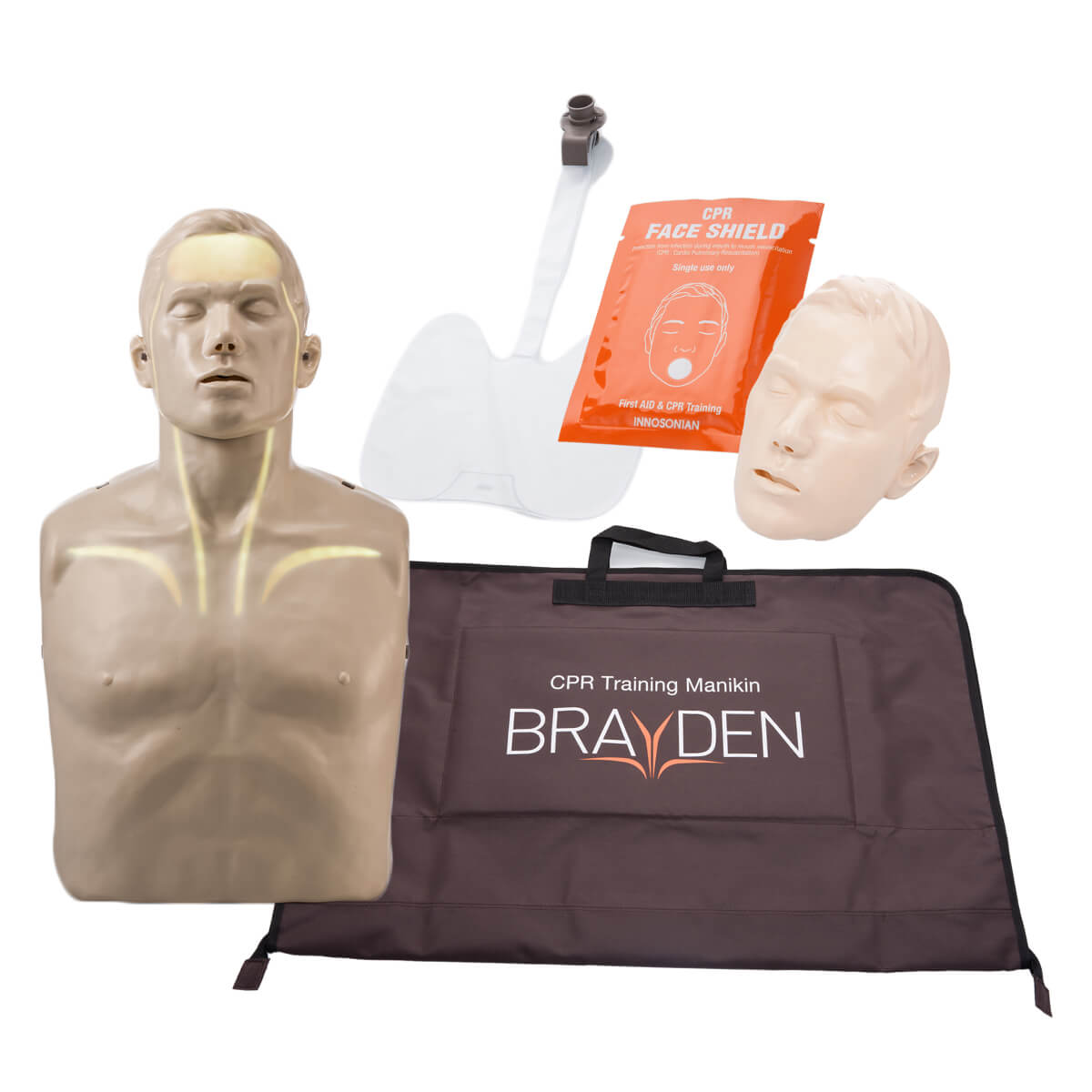 BRAYDEN CPR-Trainingspuppe Advanced  BRAYDEN CPR-Trainingspuppe Advanced