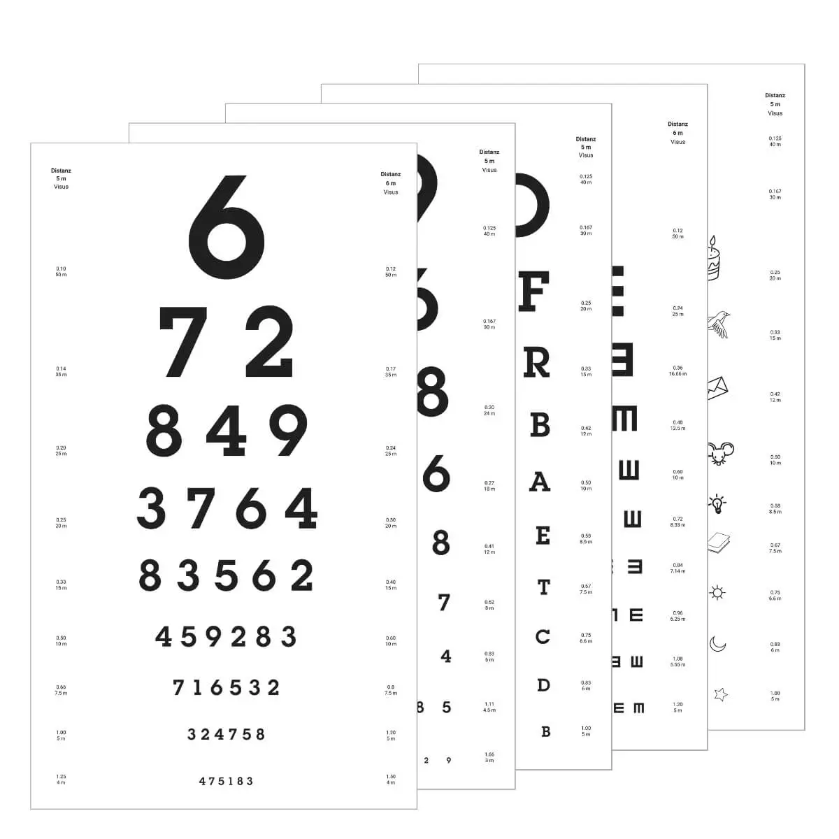  Sehprobentafel