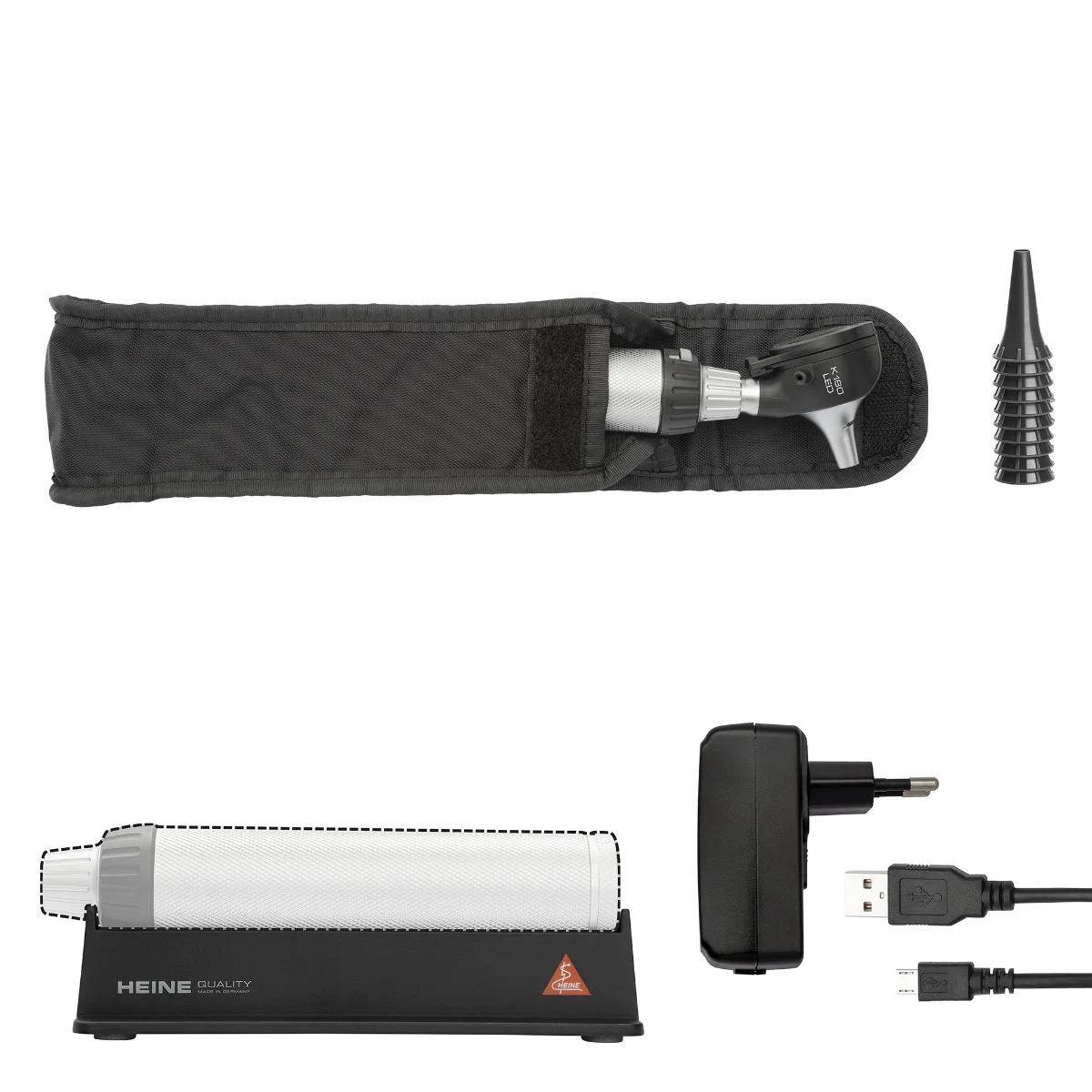 HEINE K180 LED F.O. Otoskop HEINE K180 LED F.O. Otoskop