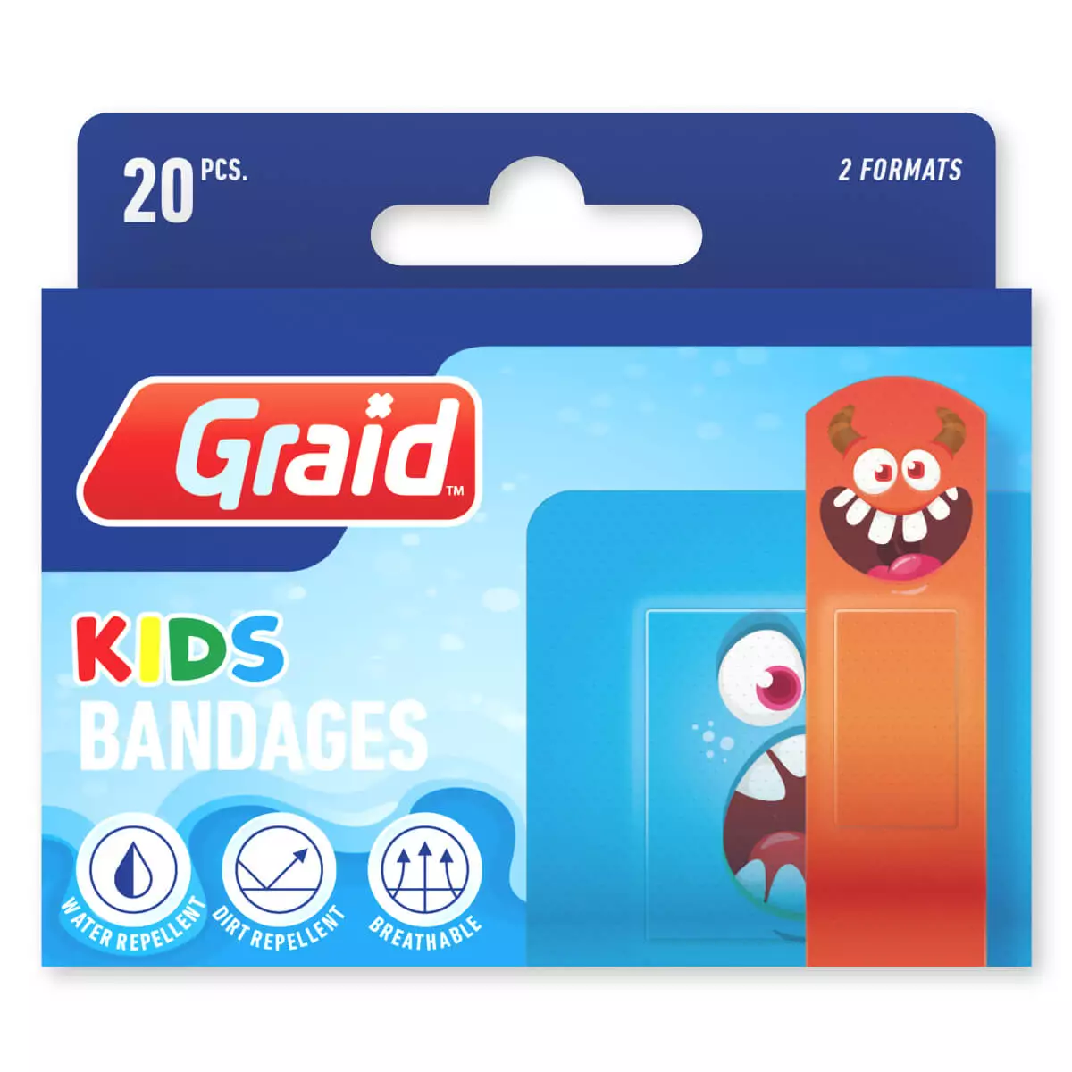  Pansements imprimés pour enfants