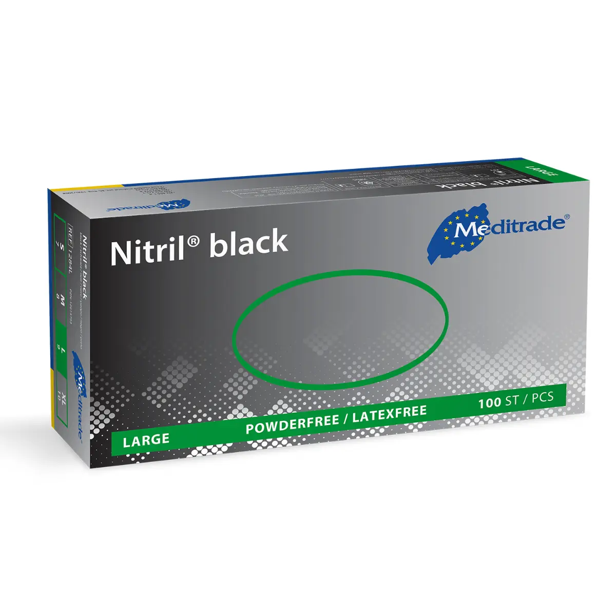  Nitril Black Handschuhe