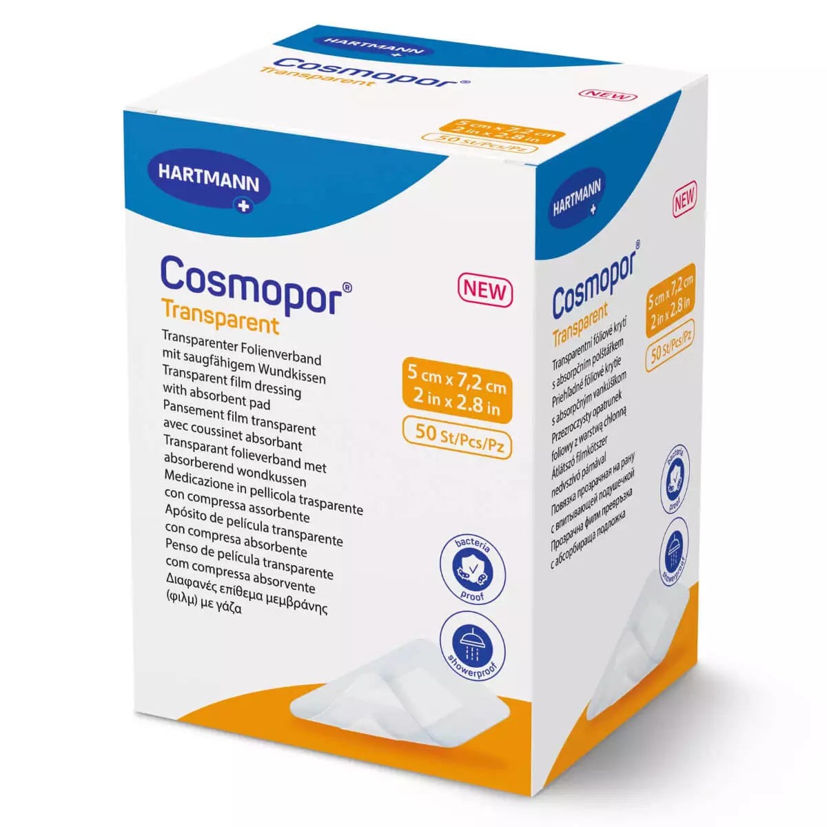  Pansement film Cosmopor transparent