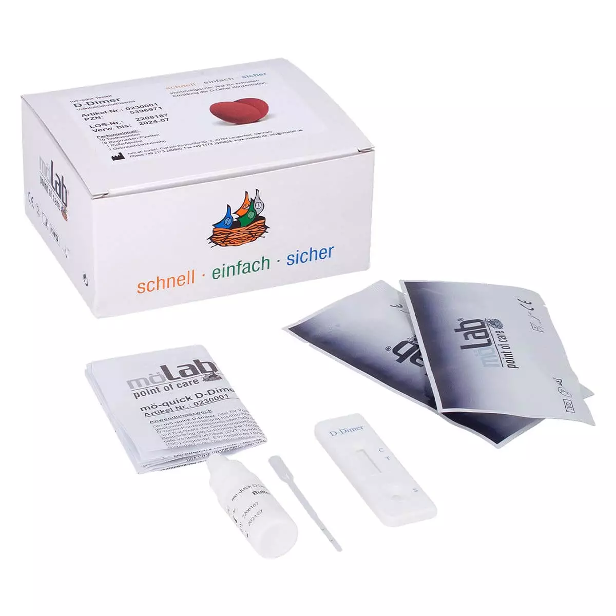  Test rapide D-Dimer
