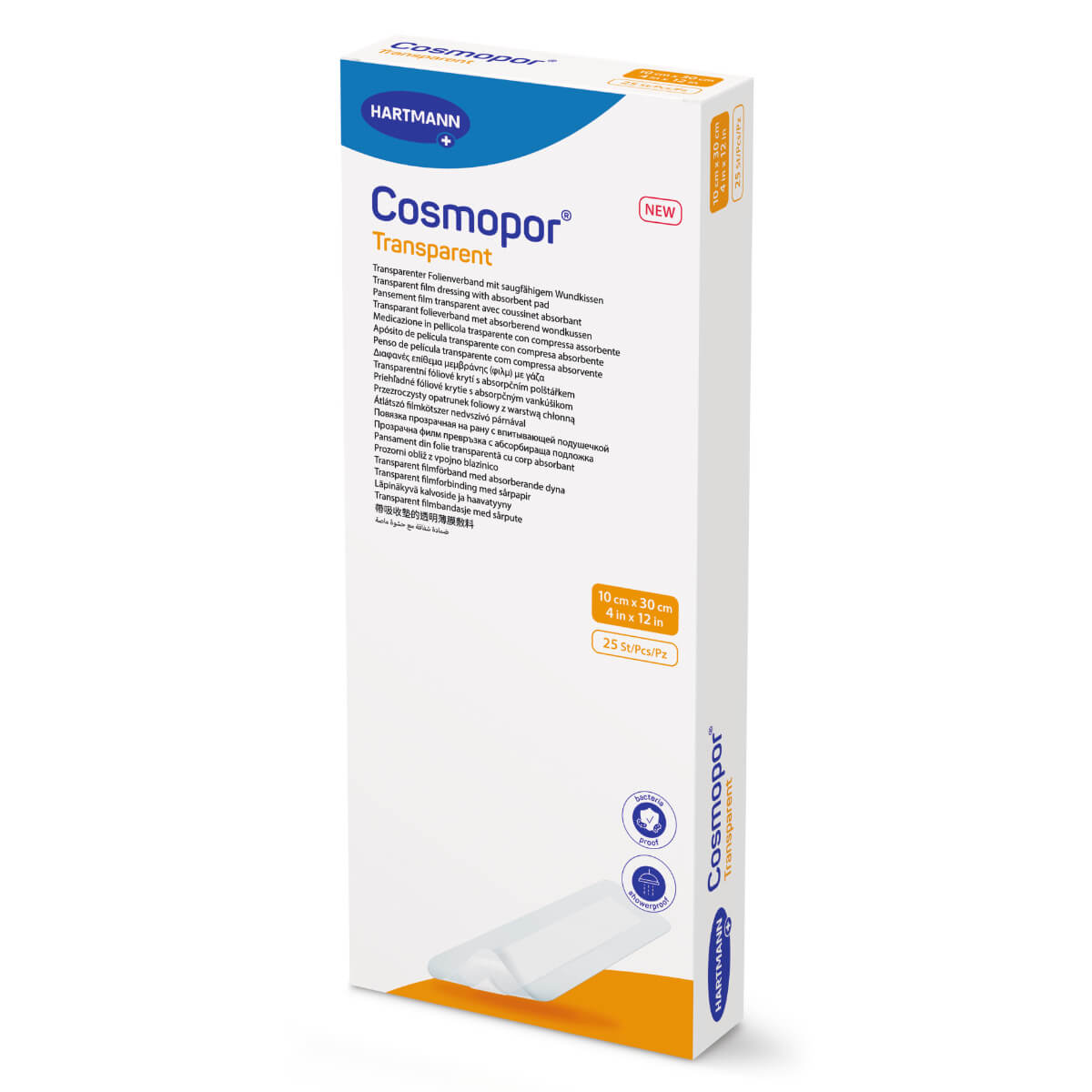 Cosmopor transparent Folienverband  Cosmopor transparent Folienverband