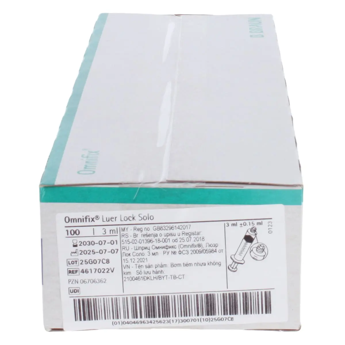 Omnifix Luer Lock Solo Einmalspritzen Omnifix Luer Lock Solo Einmalspritzen