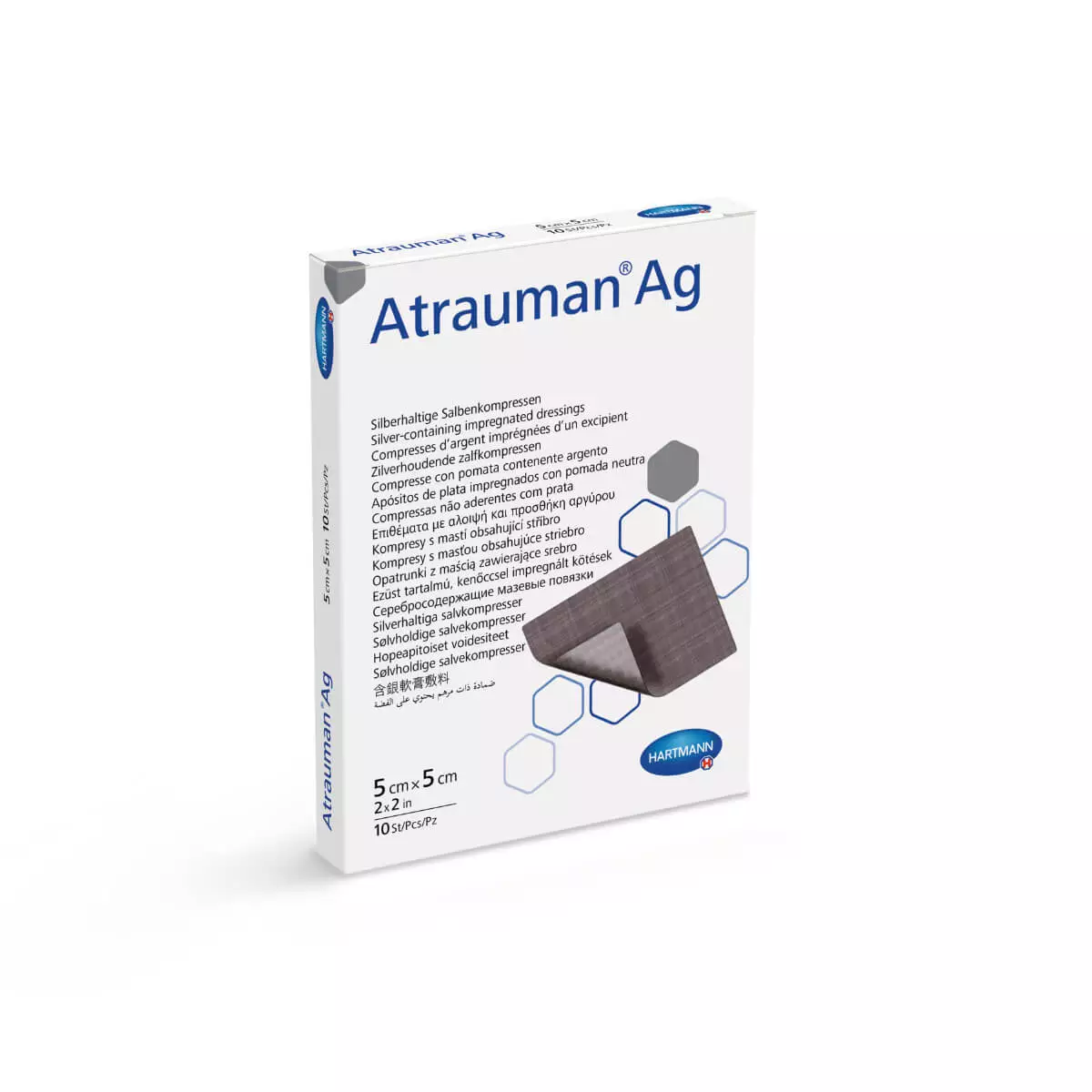  Compresses imprégnées Atrauman Ag