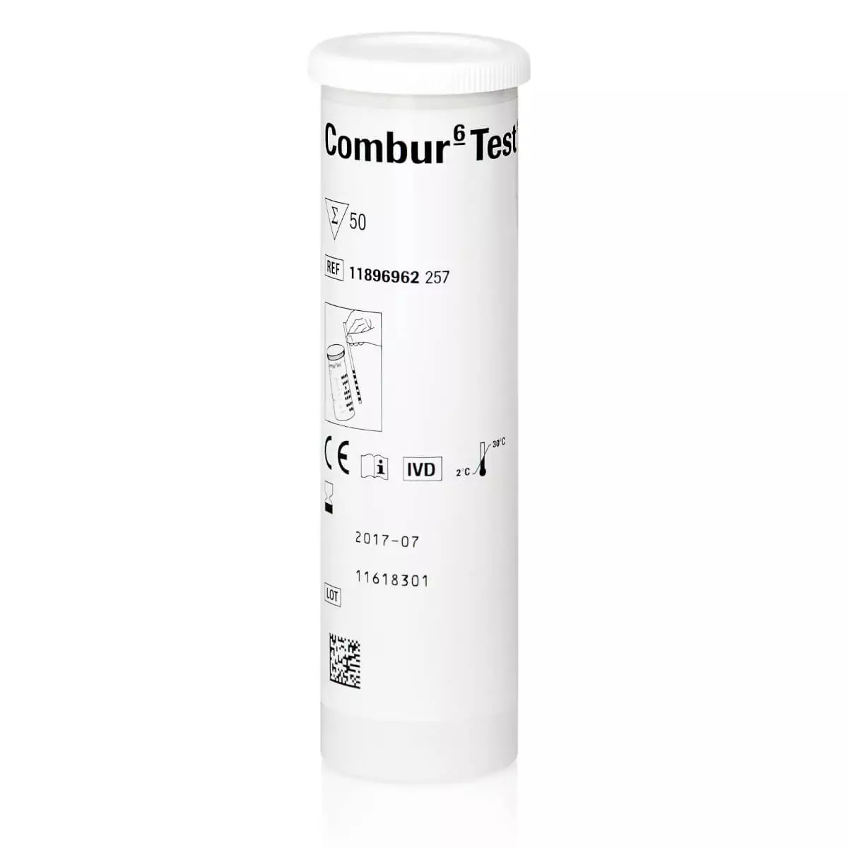  Bandelettes de test urinaire Combur