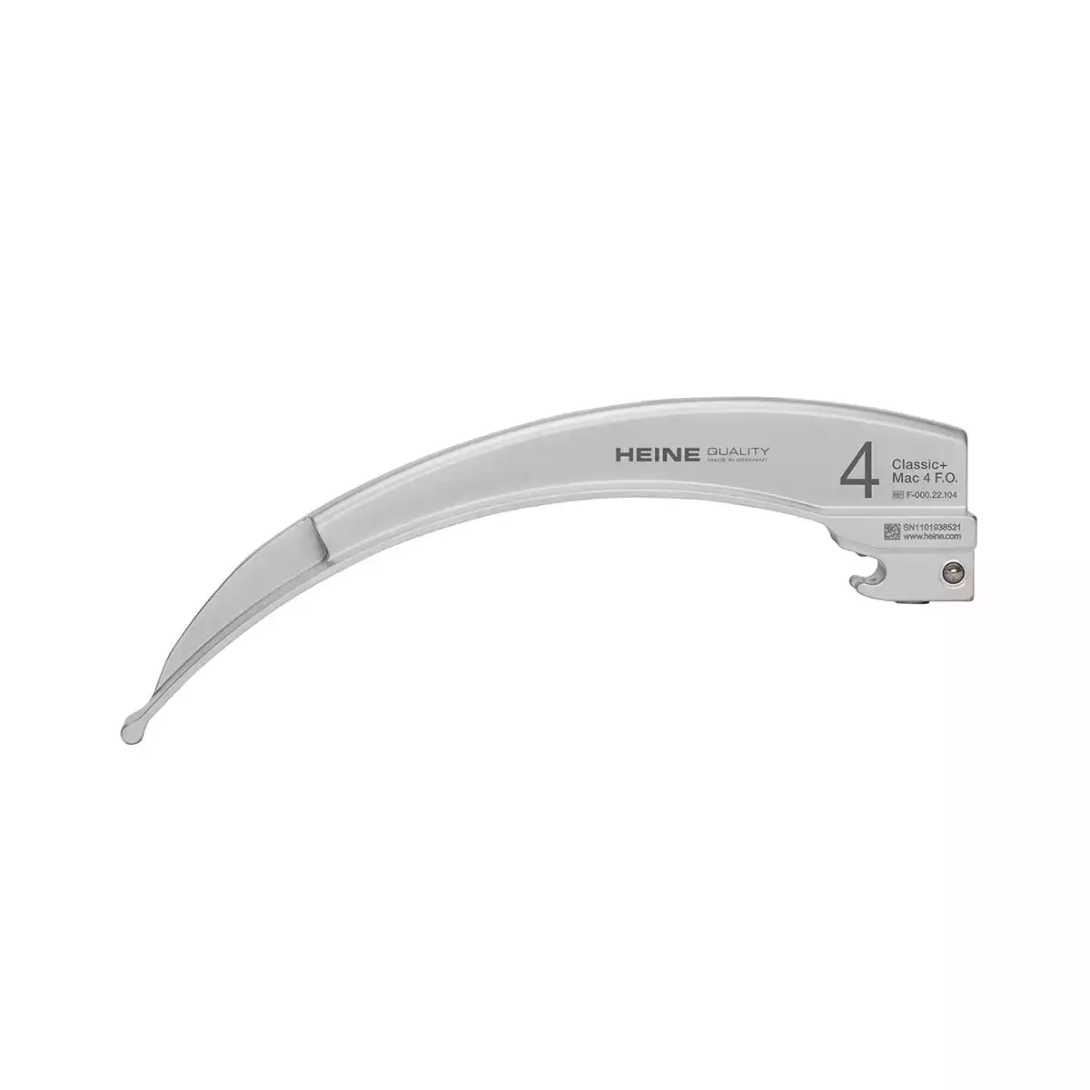 Lame HEINE Classic+ Fibre Optique (F.O.) selon Macintosh Lame HEINE Classic+ Fibre Optique (F.O.) selon Macintosh