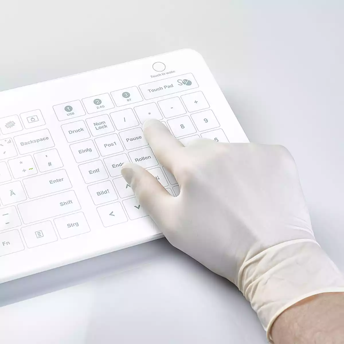 Clavier hygiénique Clavier hygiénique